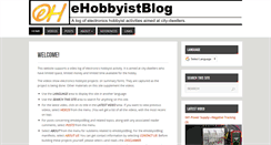Desktop Screenshot of ehobbyistblog.com